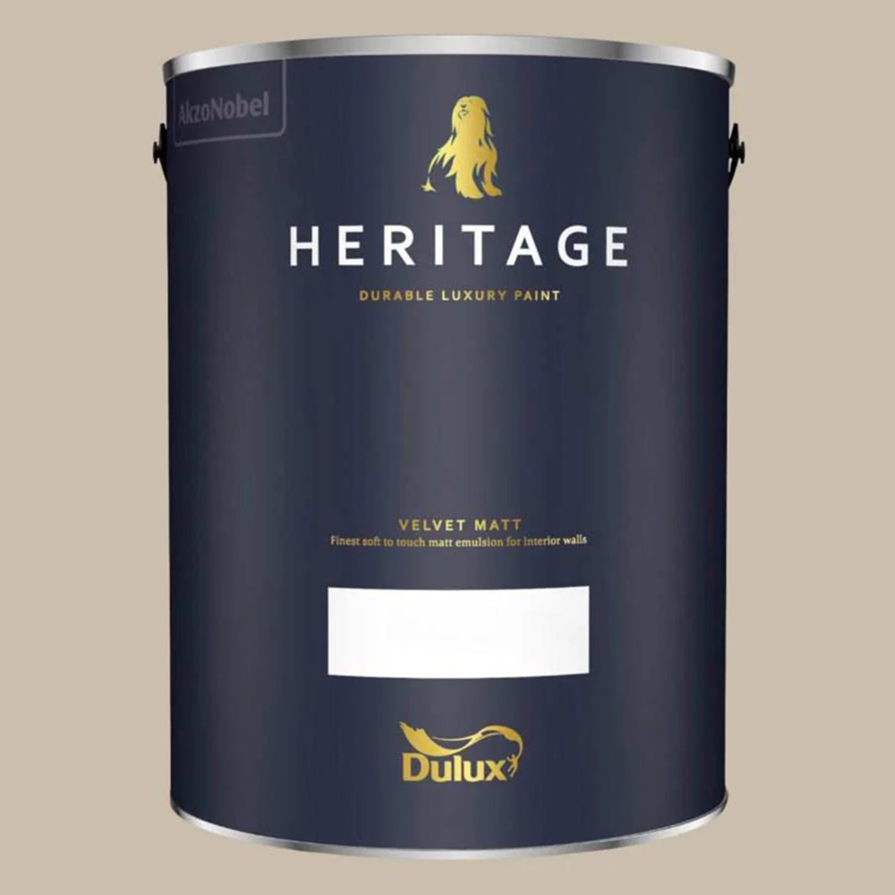 Dulux Heritage Walls and Ceilings Rope Ladder Velvet Matt Emulsion Paint 5L Image 2