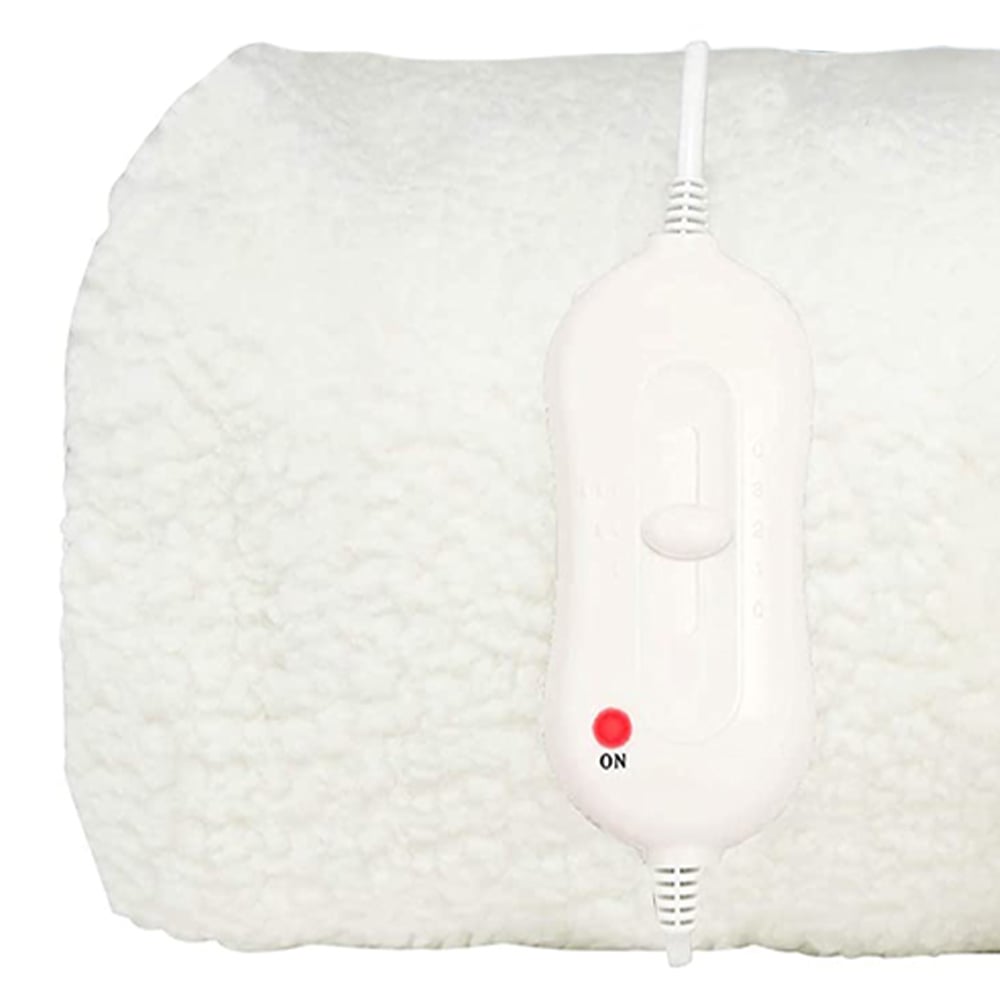 MYLEK Single Electric Fleece Blanket 200 x 107cm Image 2