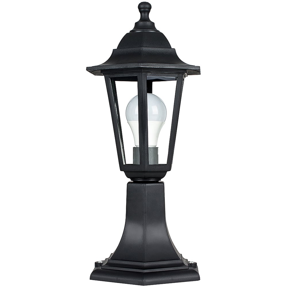 ValueLights Mayfair Black Outdoor Post Topper Light Image 1