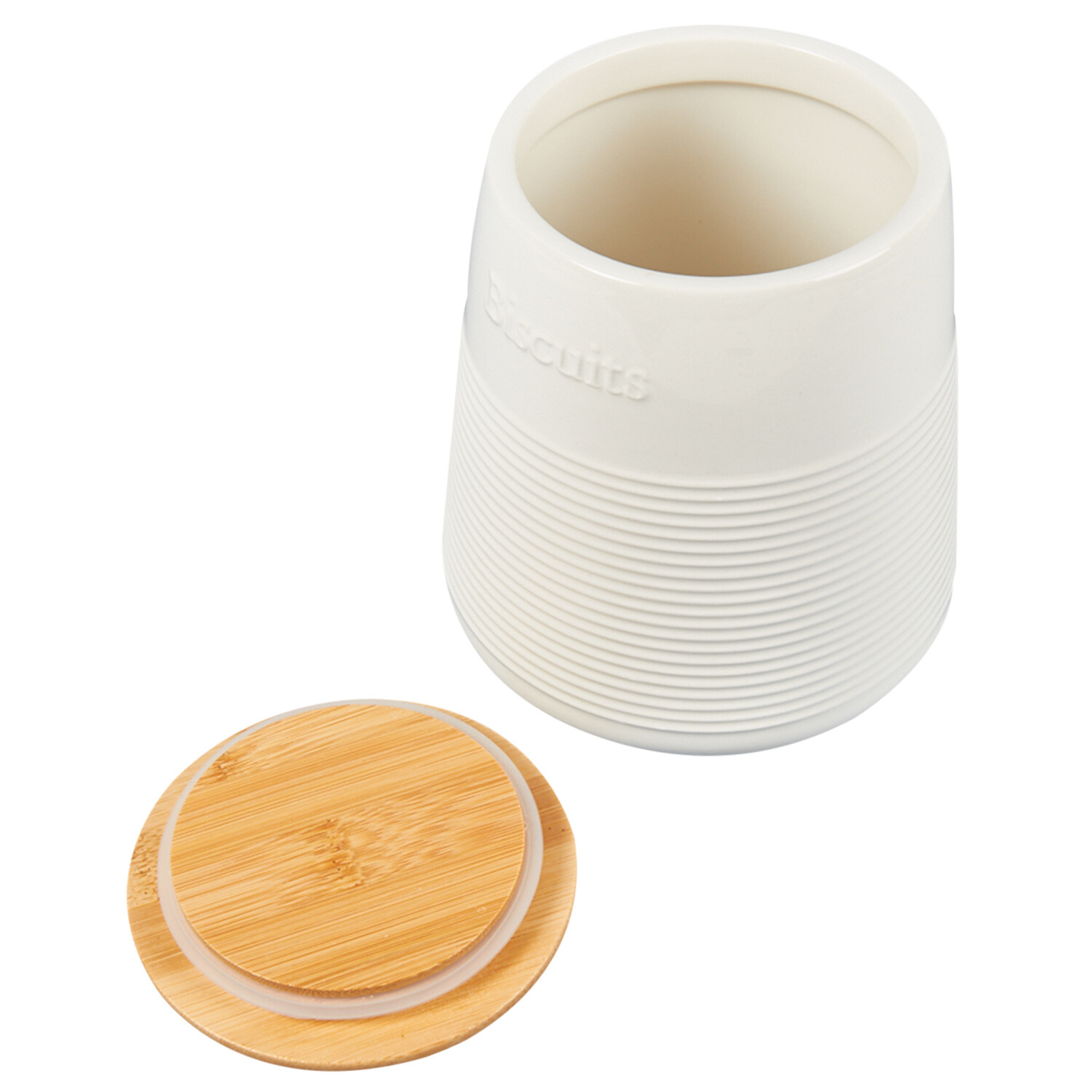 Conical Canister - Cream / Biscuits Image 3