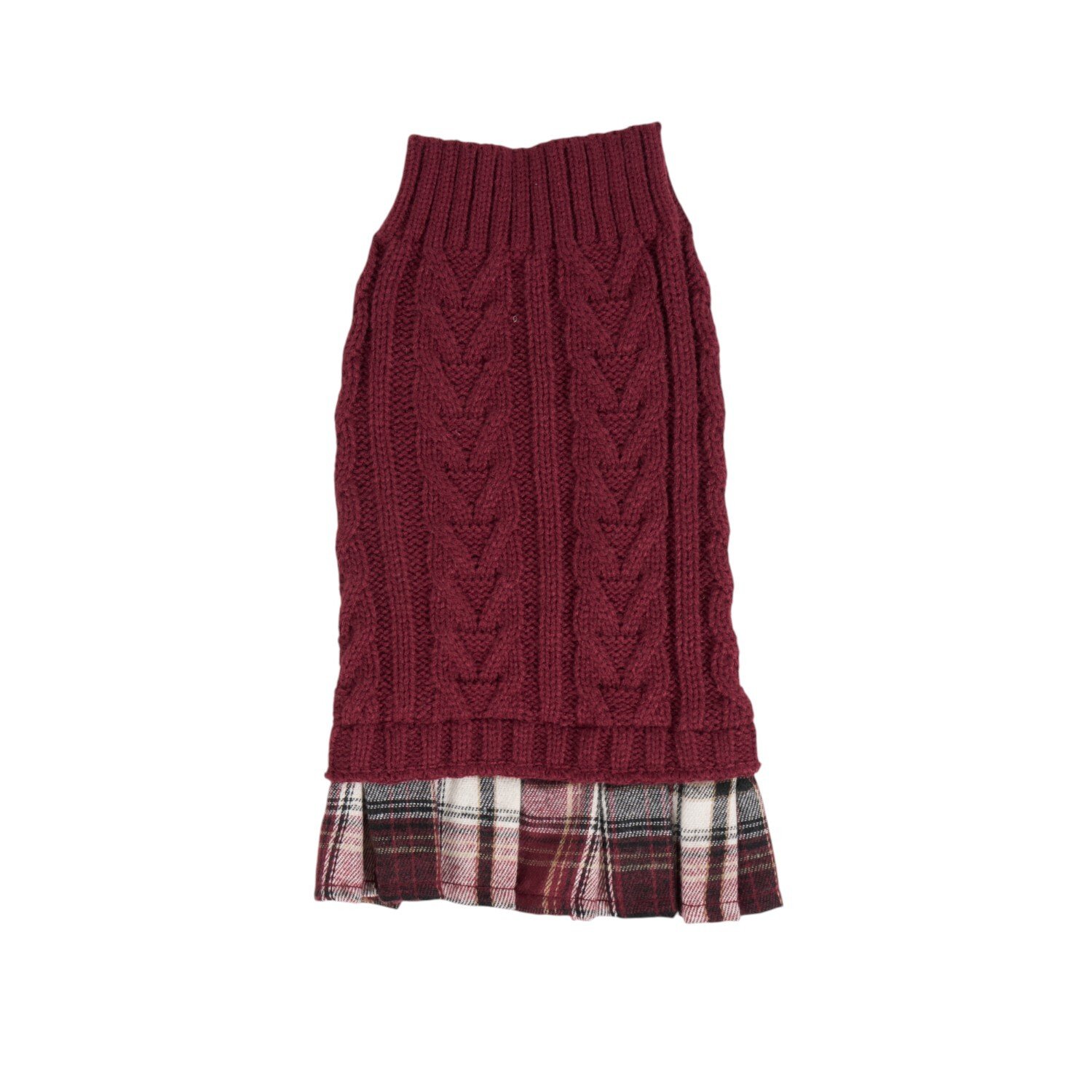 Tartan Jumper Dog Dress XS Image 2