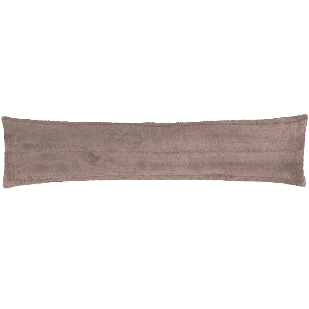 Paoletti Empress Taupe Faux Fur Draught Excluder Wilko