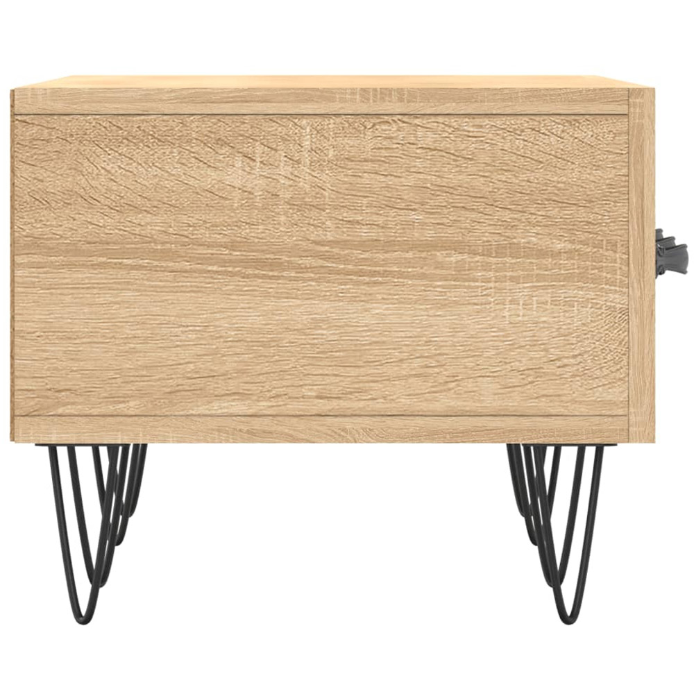 vidaXL 3 Drawer Sonoma Oak TV Cabinet Image 7