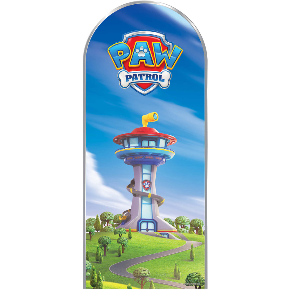 Star Cutouts Paw Patrol Logo Backdrop Single Cardboard Cutout 6.1ft Image 1