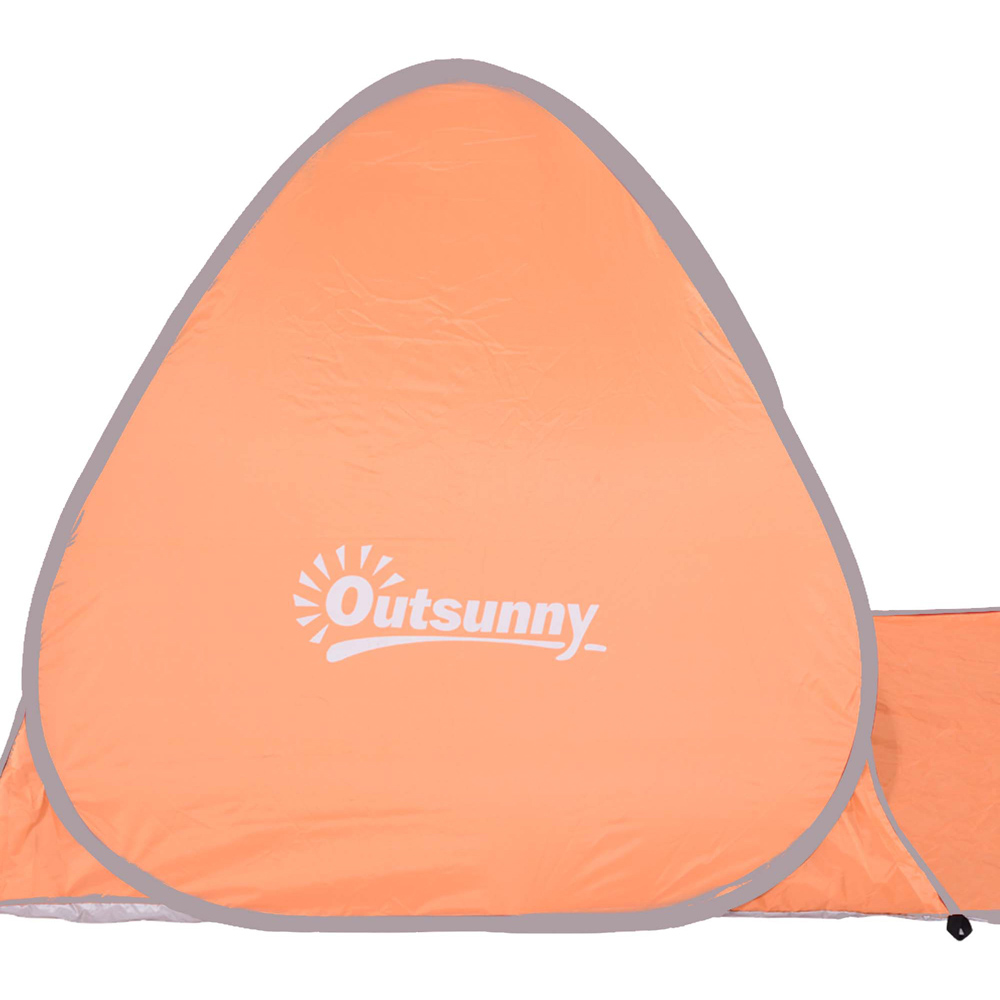 Outsunny 2 Person Pop Up Shelter Orange Image 6