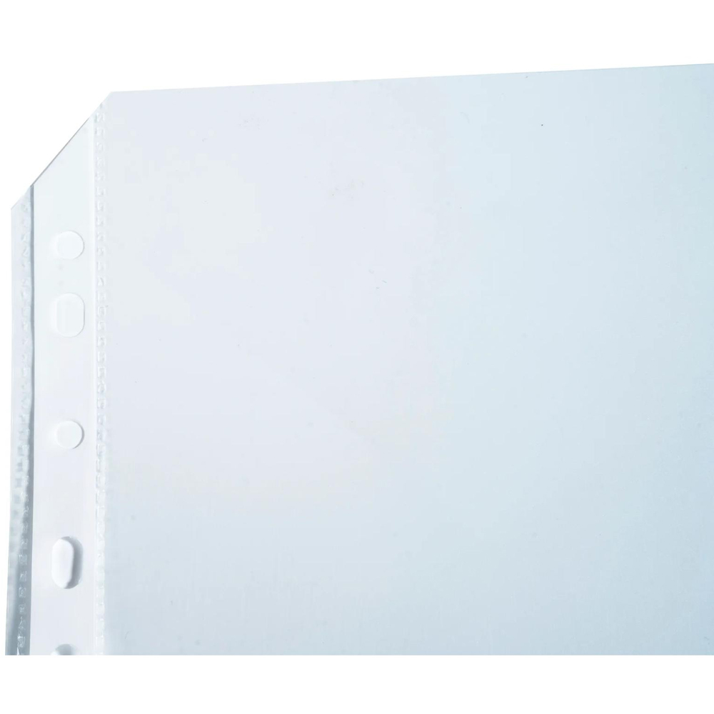 Exacompta Exactive A4 Crystal Punched Pocket 100 Pack Image 3