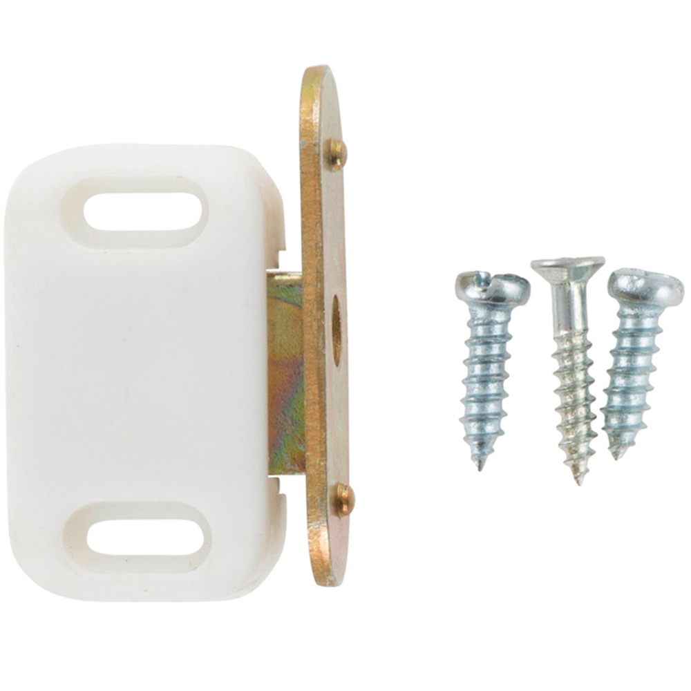 Hiatt White Mini Magnetic Catches Image 1