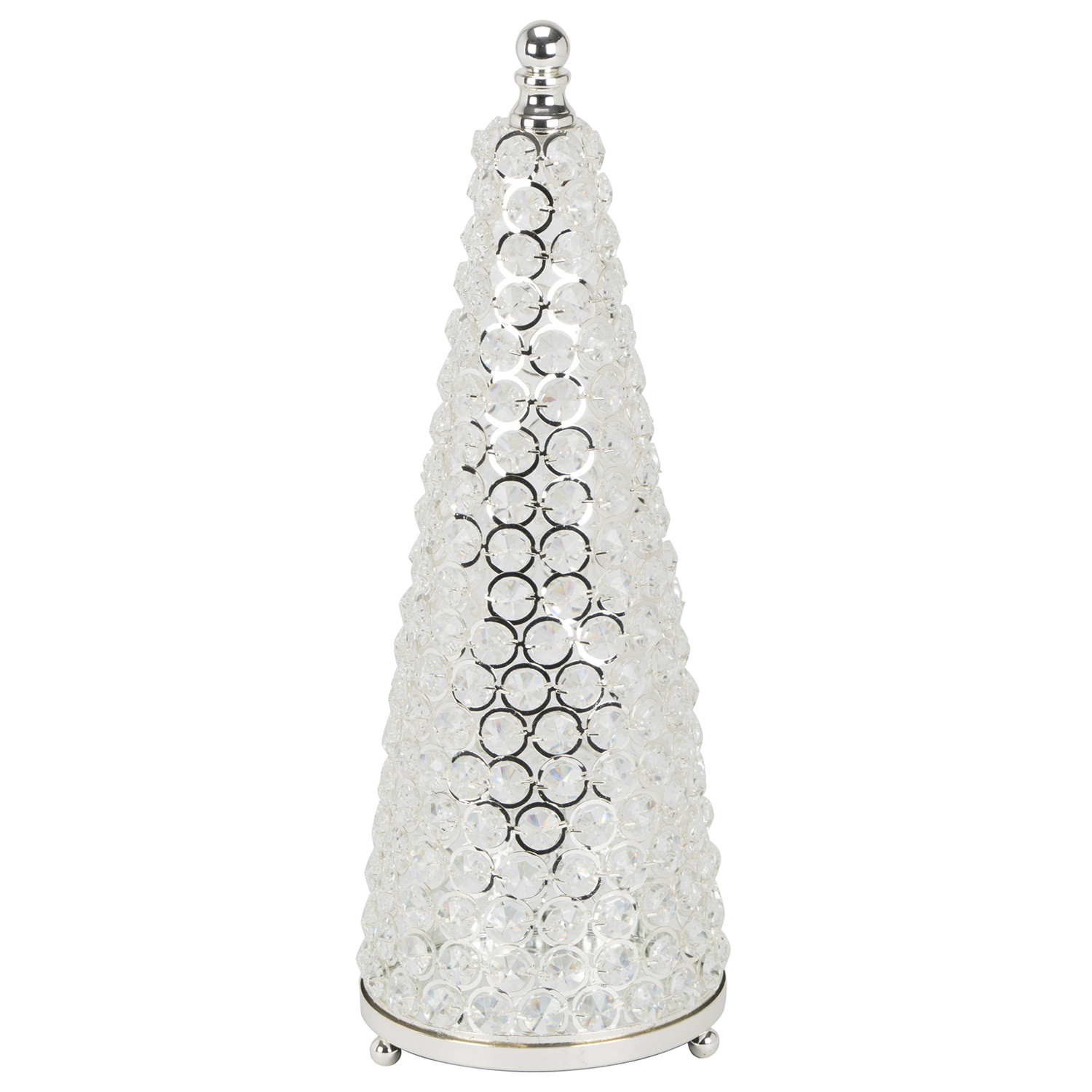 Silver Crystal Christmas Tree Image