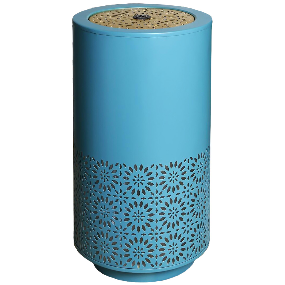 Slim Contemporary Water Feature - Blue Image 1