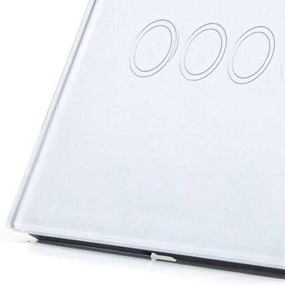ENER-J 3 Gang White Smart Wi-Fi Touch Switch Image 3