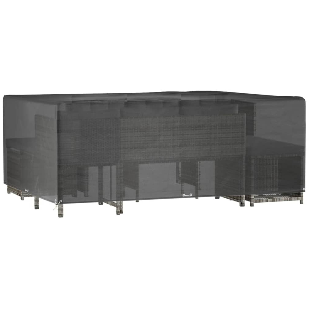 Walplus Rectangular Garden Furniture Cover with 16 Eyelets 90 x 250 x 300cm Image 8