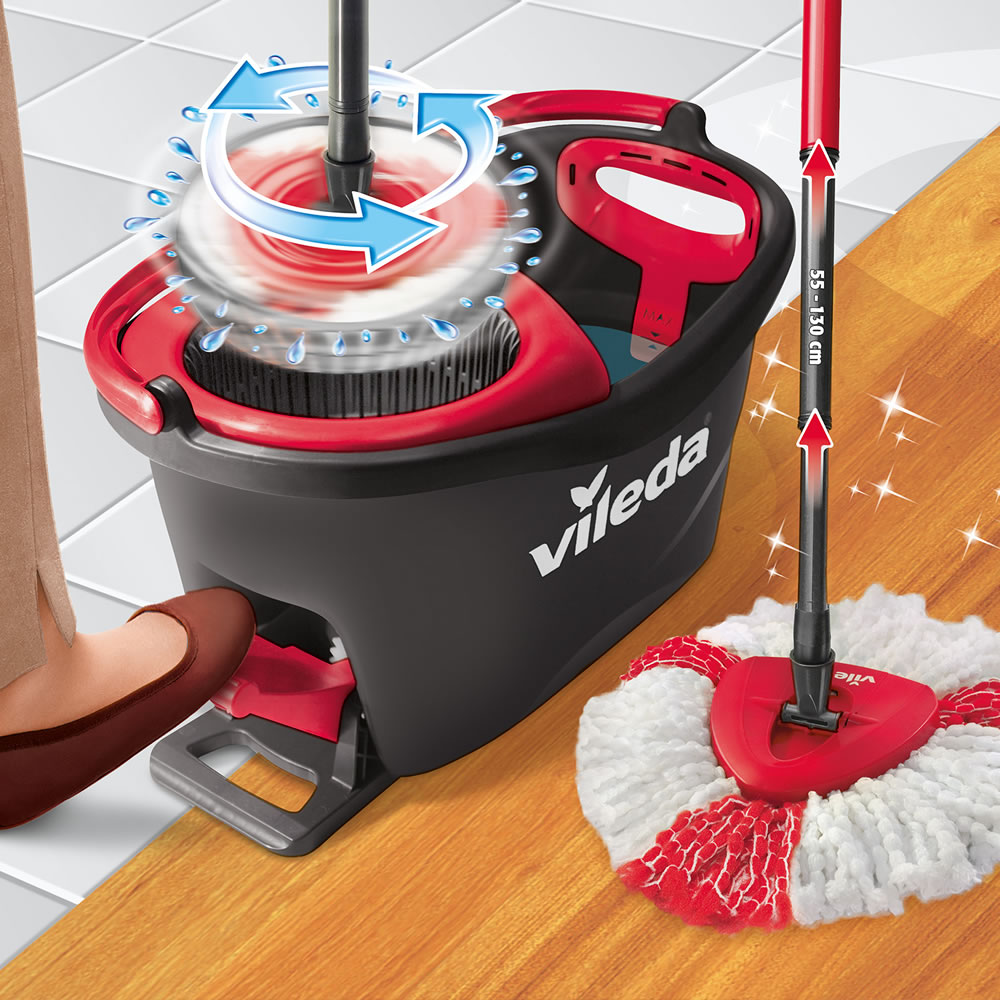 Vileda Easy Wring & Clean Turbo Spin Mop and Bucke t Image 2