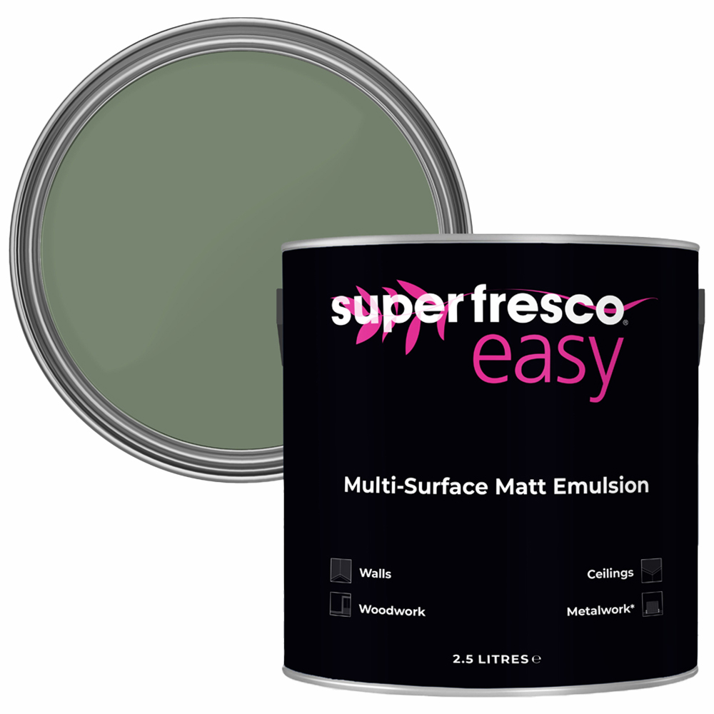 Superfresco Easy Tuscan Groves Matt Emulsion Paint 2.5L Image 1