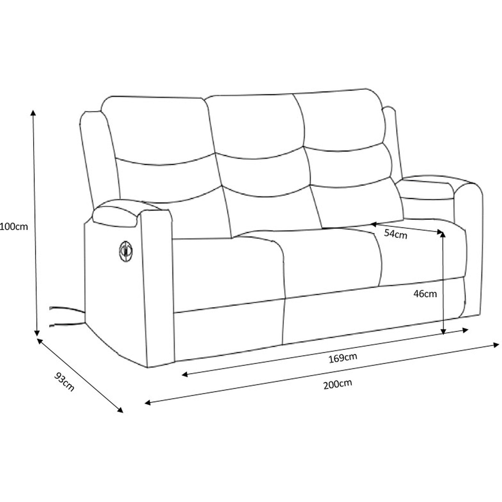 Heritage 3 Seater Sofa Image 11