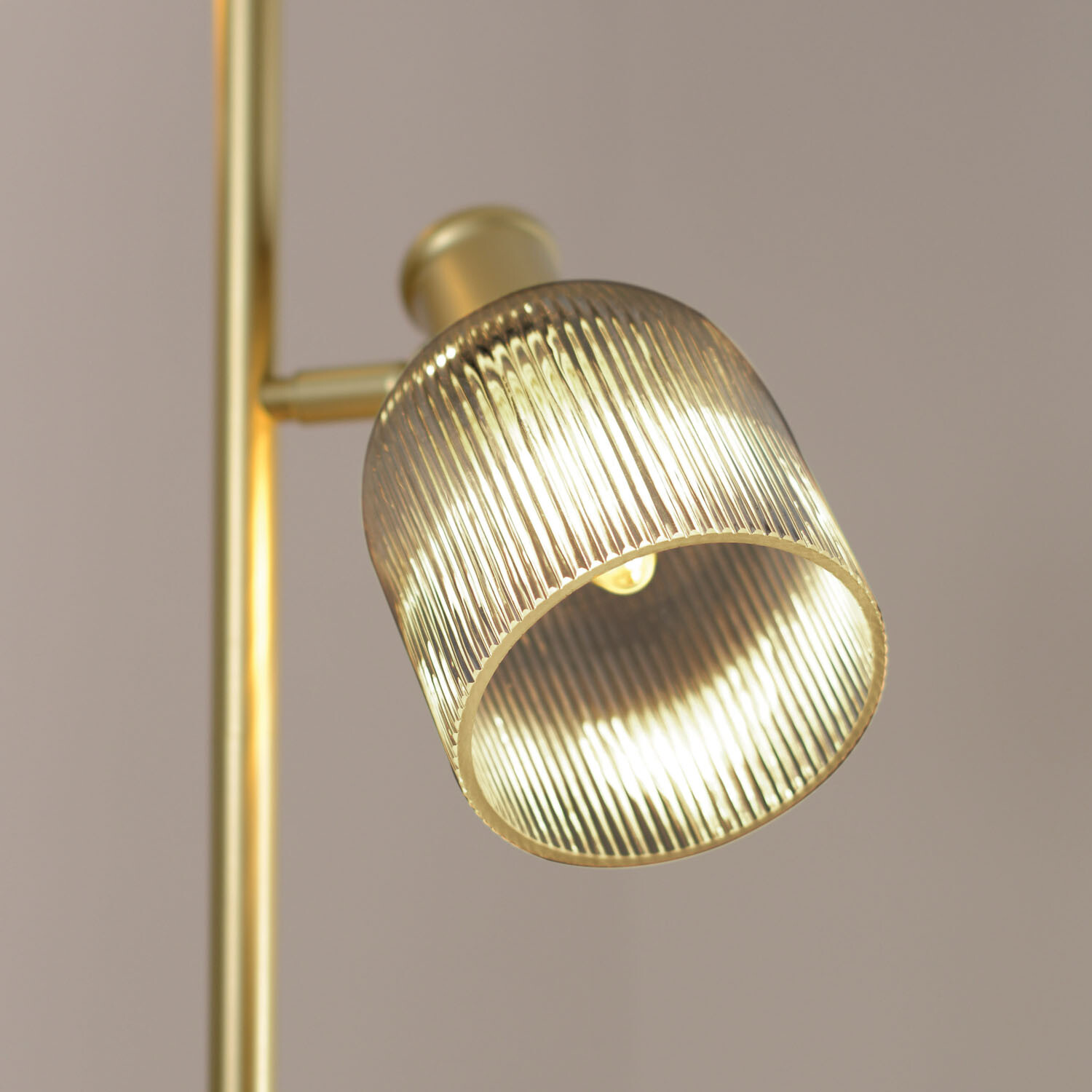 Sorrento Gold 2 Light Floor Lamp Image 6