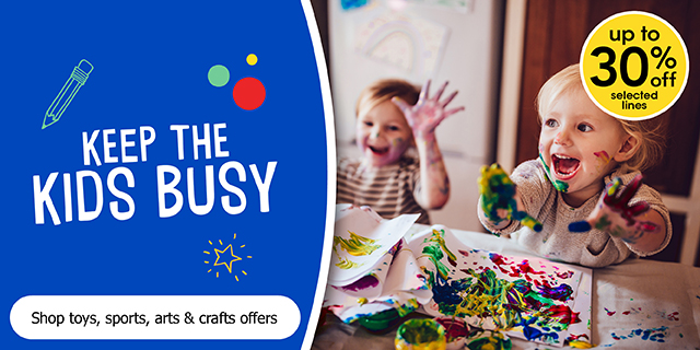 Toys, Sports, Arts and Crafts Offers