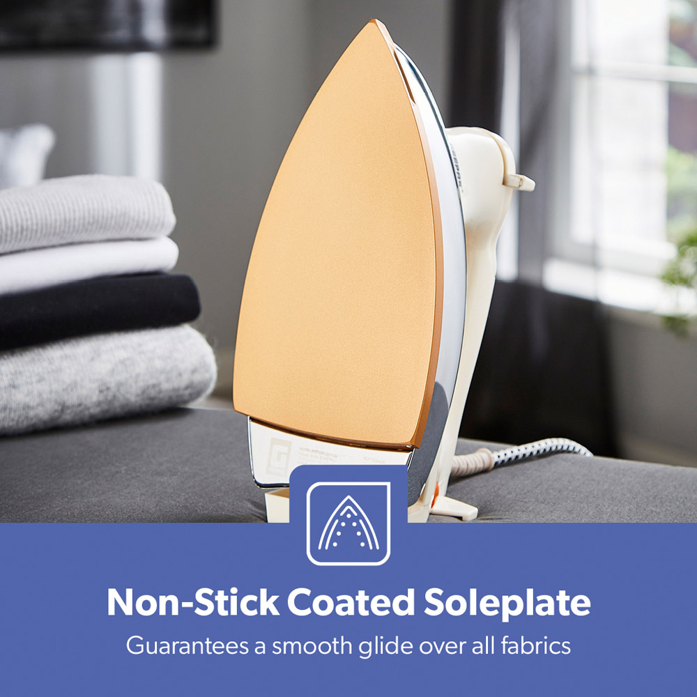 Geepas Heavyweight Non-Stick Soleplate Dry Iron Image 5