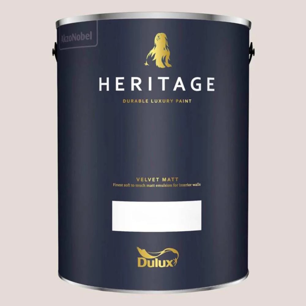 Dulux Heritage Walls and Ceilings Pale Nutmeg Velvet Matt Emulsion Paint 5L Image 2