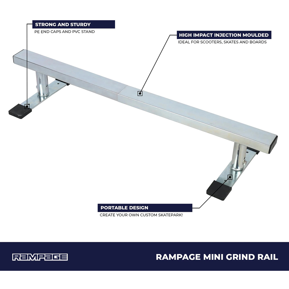 Rampage Mini Grind Rail Image 4