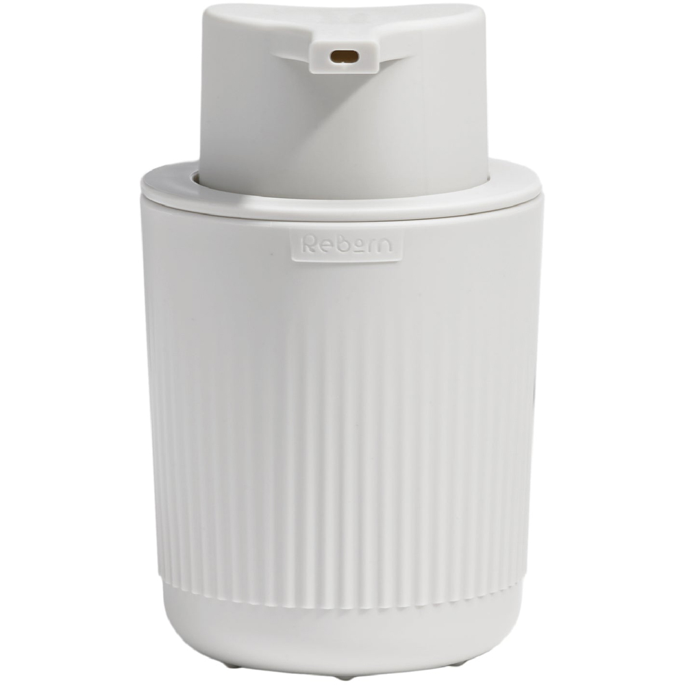 ReBorn Stone Effect Eco Friendly Wall Mounted Recycled Plastic Soap Dispenser 250ml Image 3