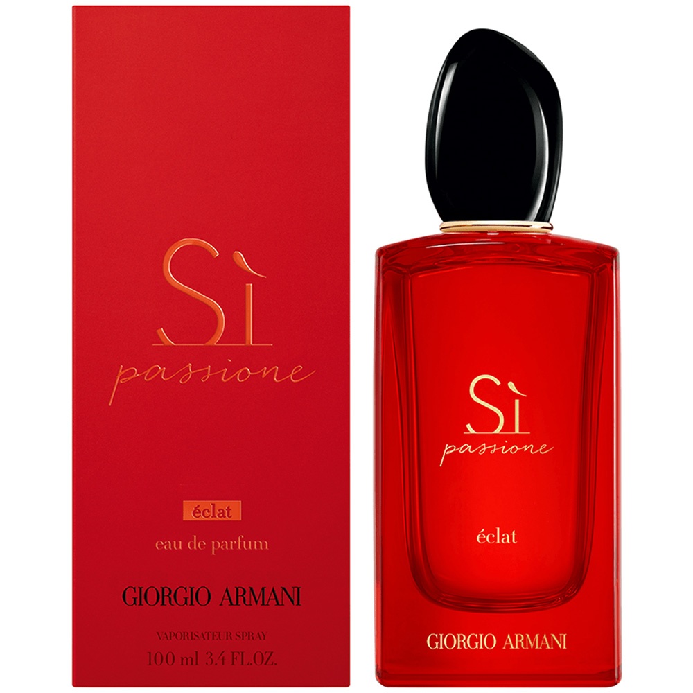 Armani Sì Passione Éclat Eau De Parfum Spray 100ml Image 2