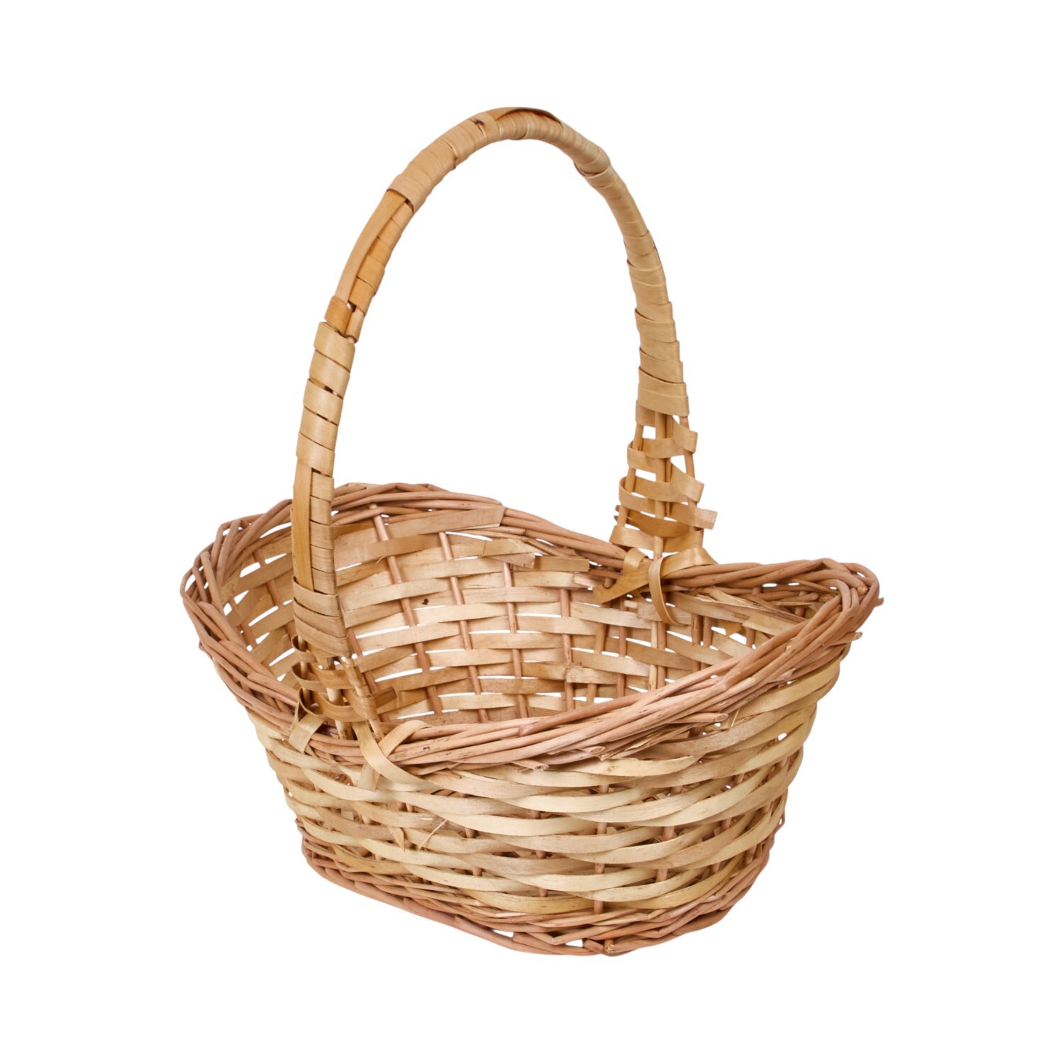 Easter Woven Basket Kit with Handle Natural Image 4
