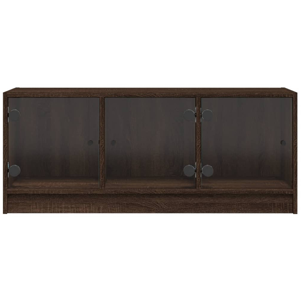 vidaXL 2 Door Brown Oak TV Cabinet Image 6