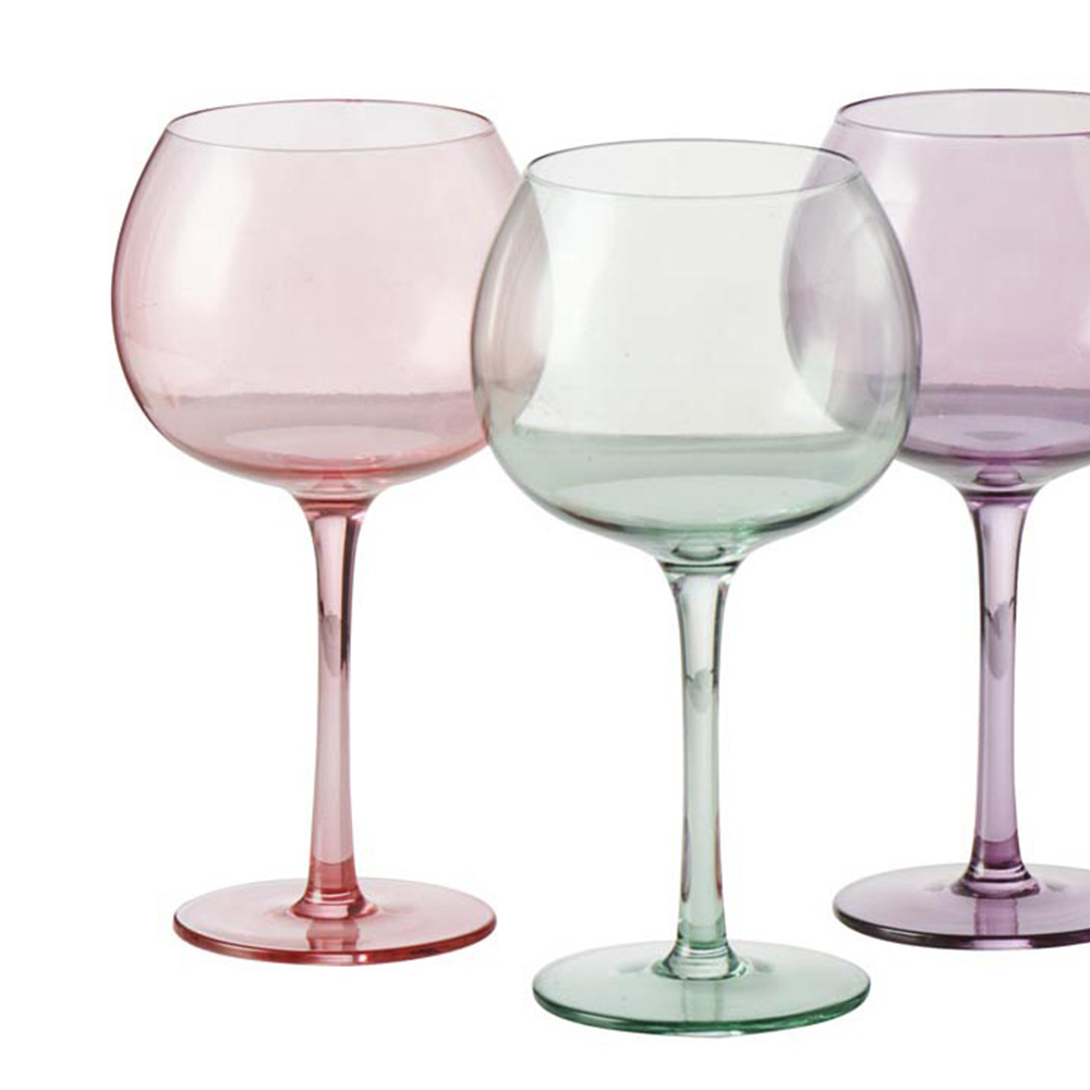 Wilko Pastel Iridescent Gin Glass 4 Pack Image 6