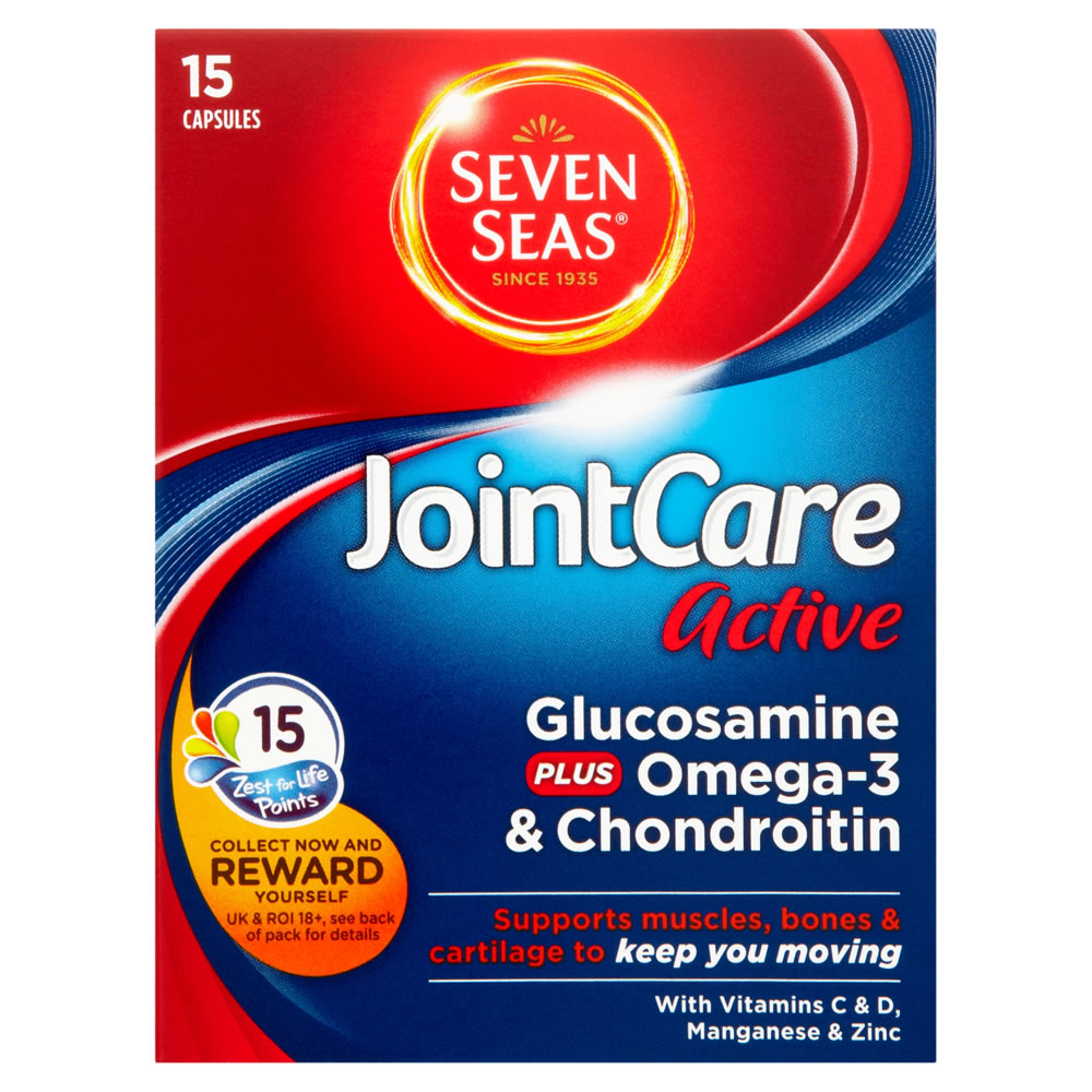 Seven Seas Jointcare Active Capsules 15 pack Image