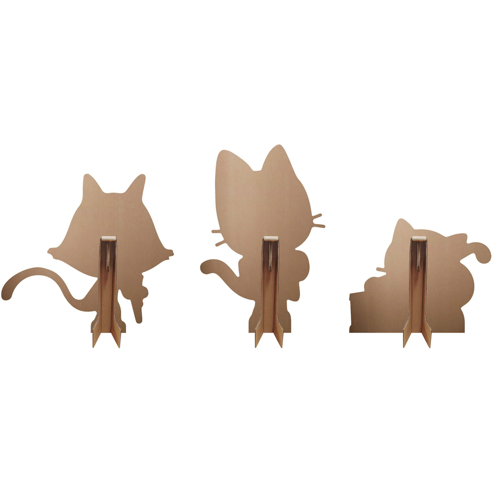 Star Cutouts Pandy Paws Cat Rat Pillow Cat Cardboard Cutout Multi Pack Image 4