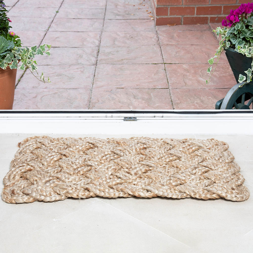 Esselle Home Stockport Natural Jute Doormat 45 x 75cm Image 2