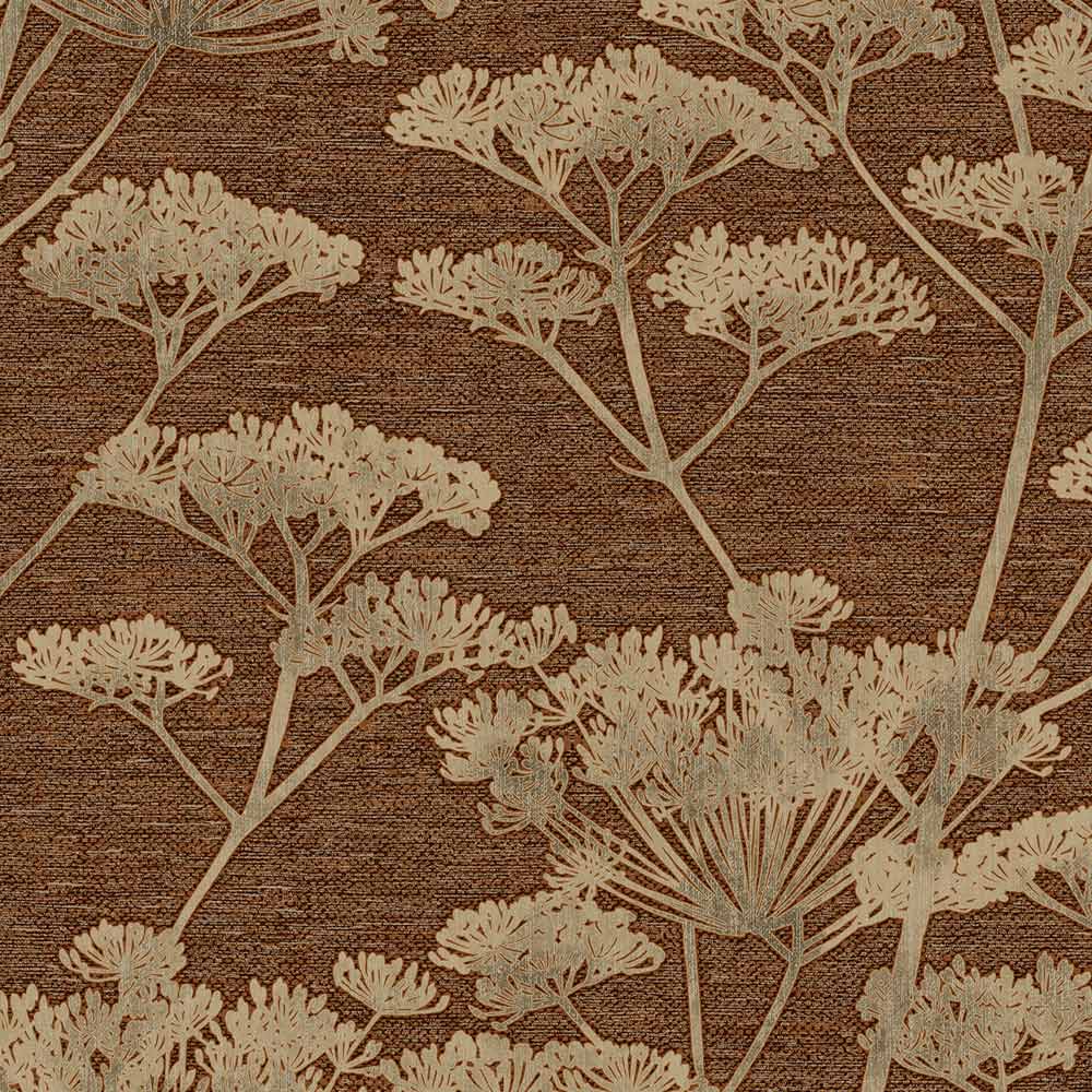 Boutique Serene Seedhead Ruby Wallpaper Image 3