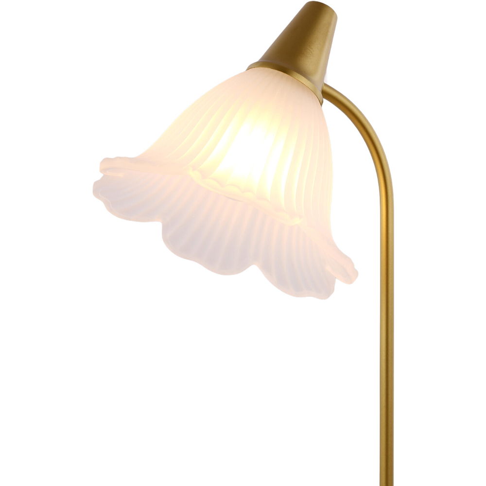 Chloe Flower Table Lamp Gold Image 4