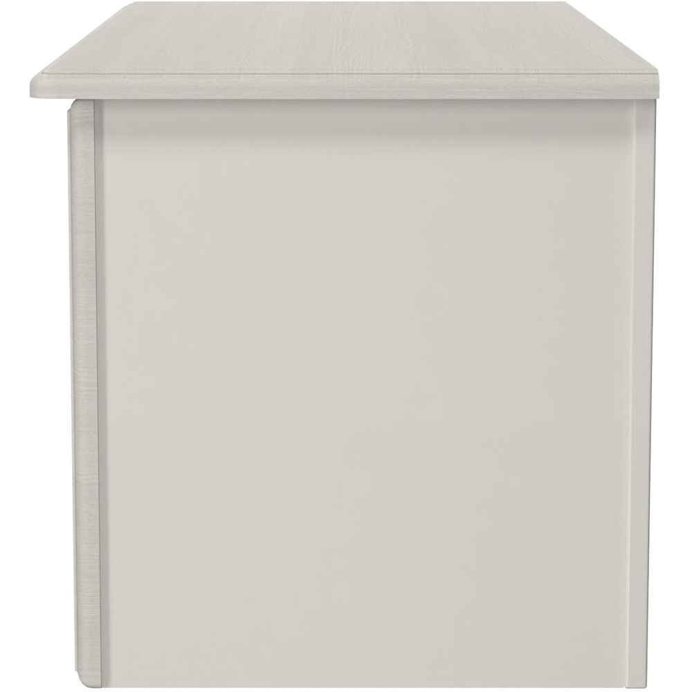 Crowndale Pembroke Grey Ash Lid Top Blanket Box Ready Assembled Image 4