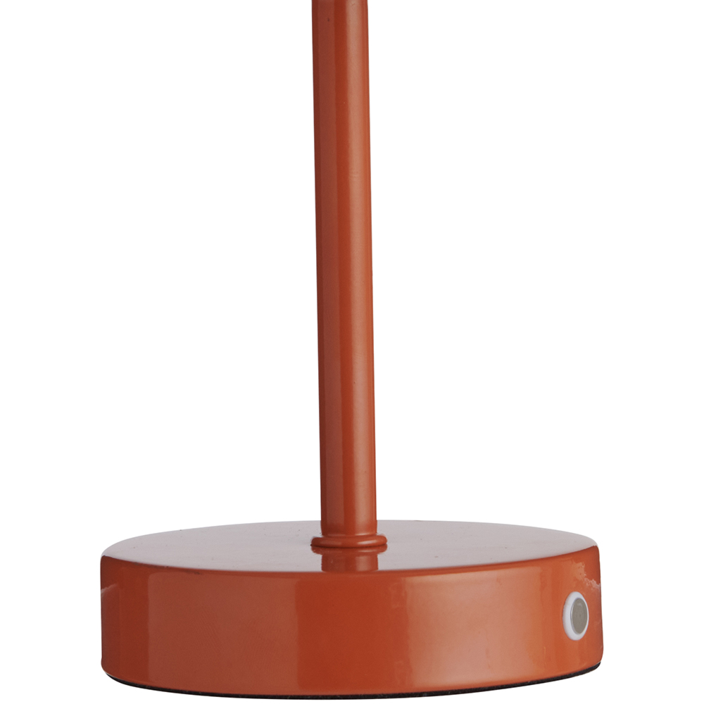 Wilko Orange Stick Lamp Rounded Shade Image 5