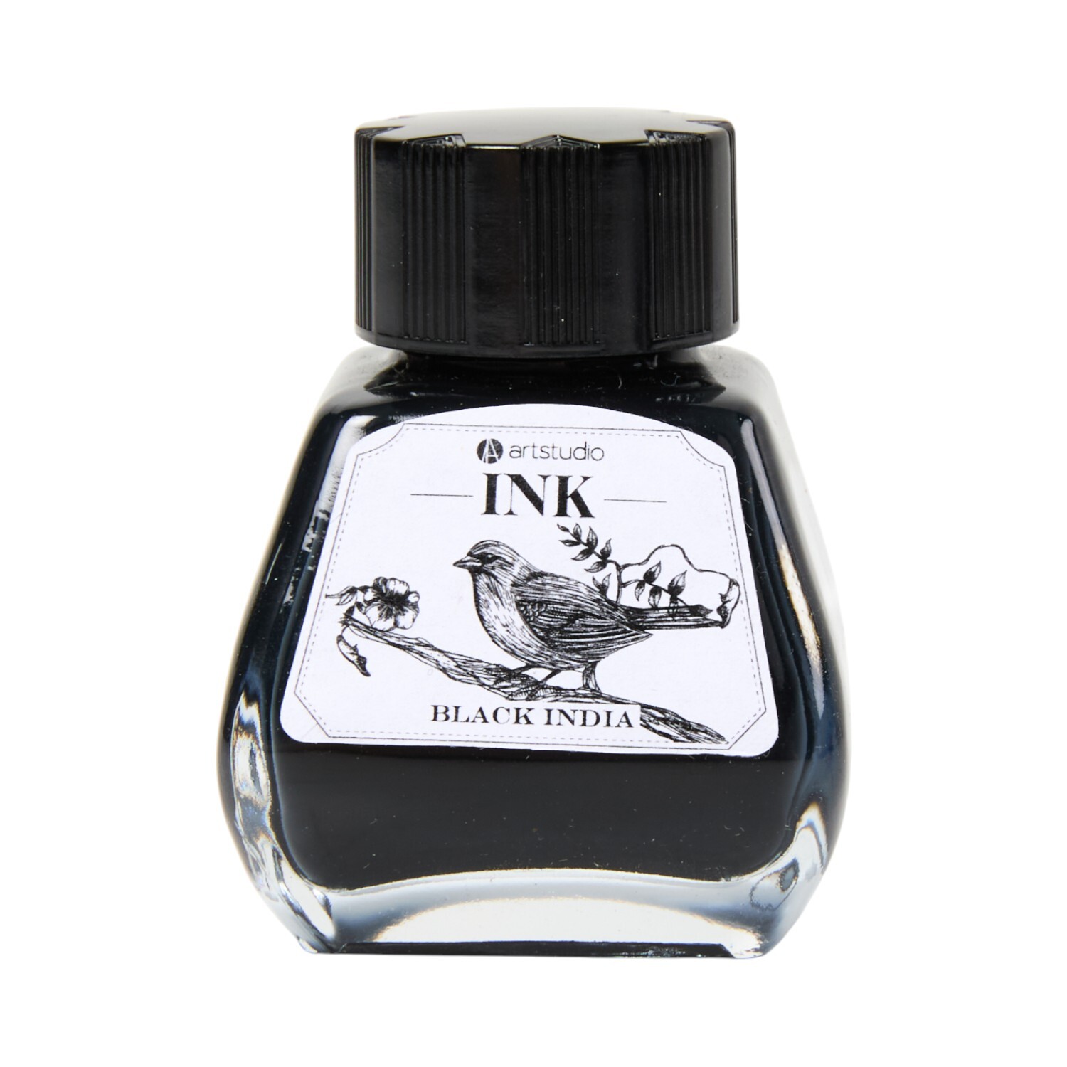 Pack of 3 Black Ink Pots Image 4