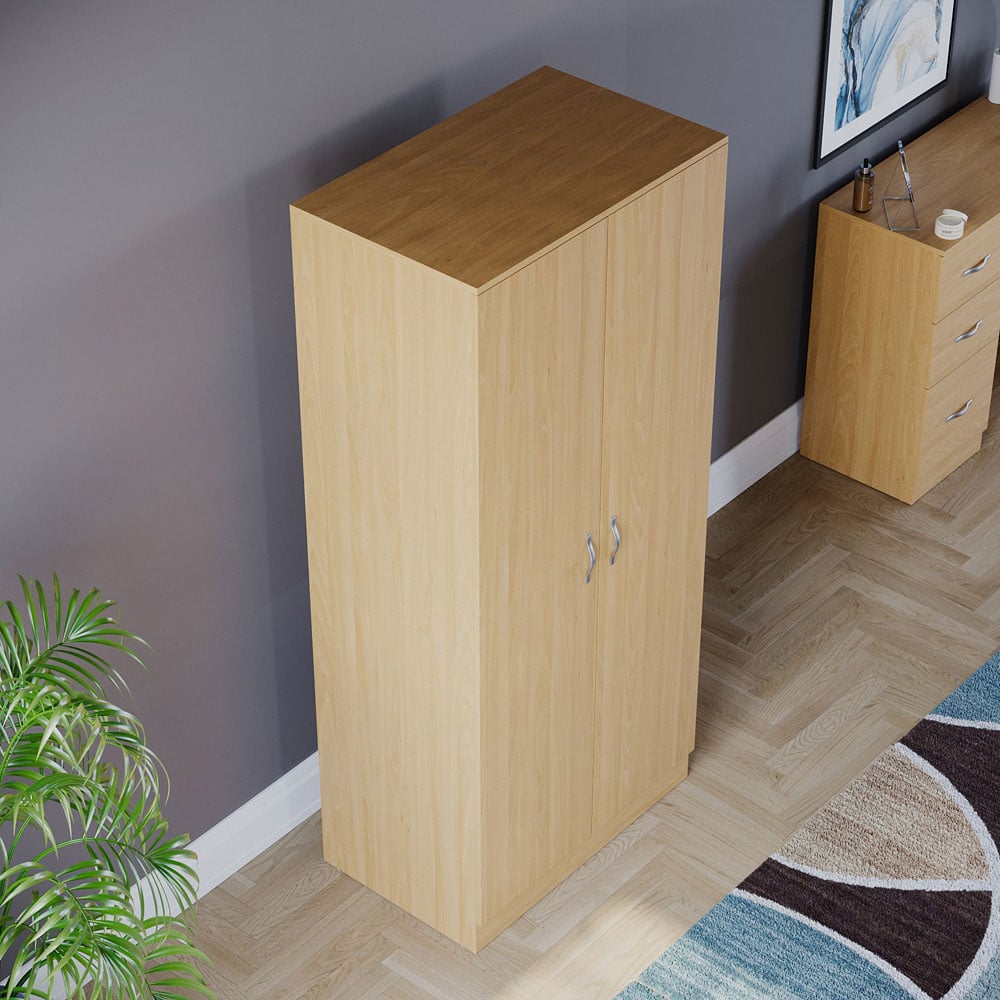 Vida Designs Riano 2 Door Pine Wardrobe Image 7