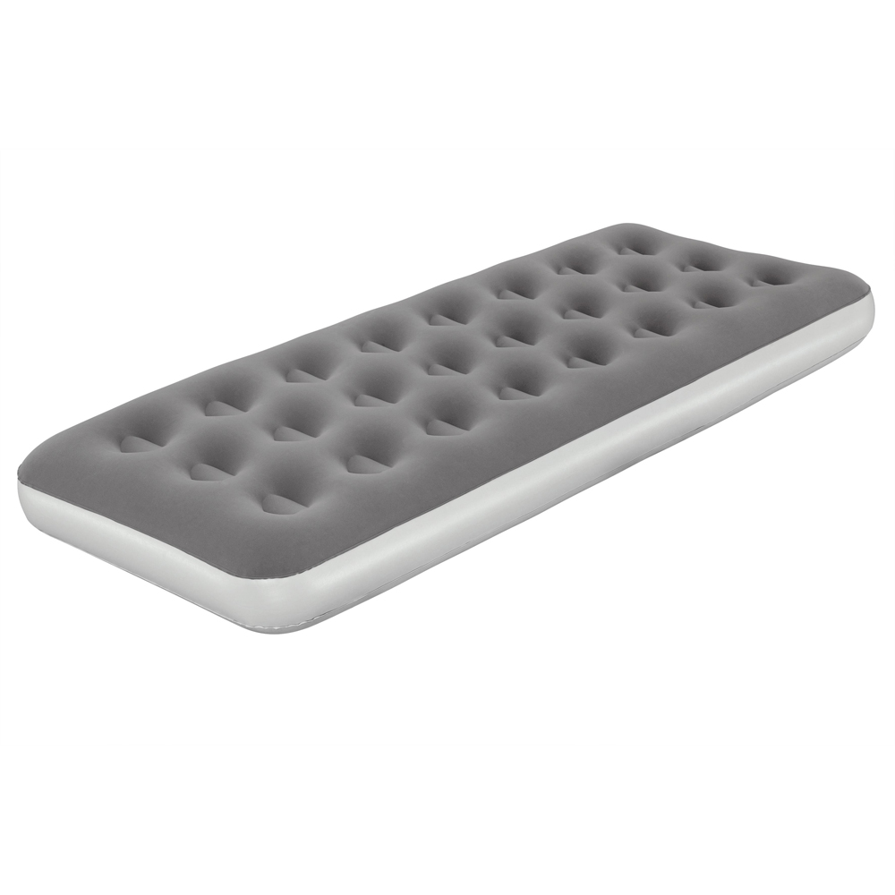 Bestway Single Flocked Inflatable Airbed with Handheld AC Pump Image 3