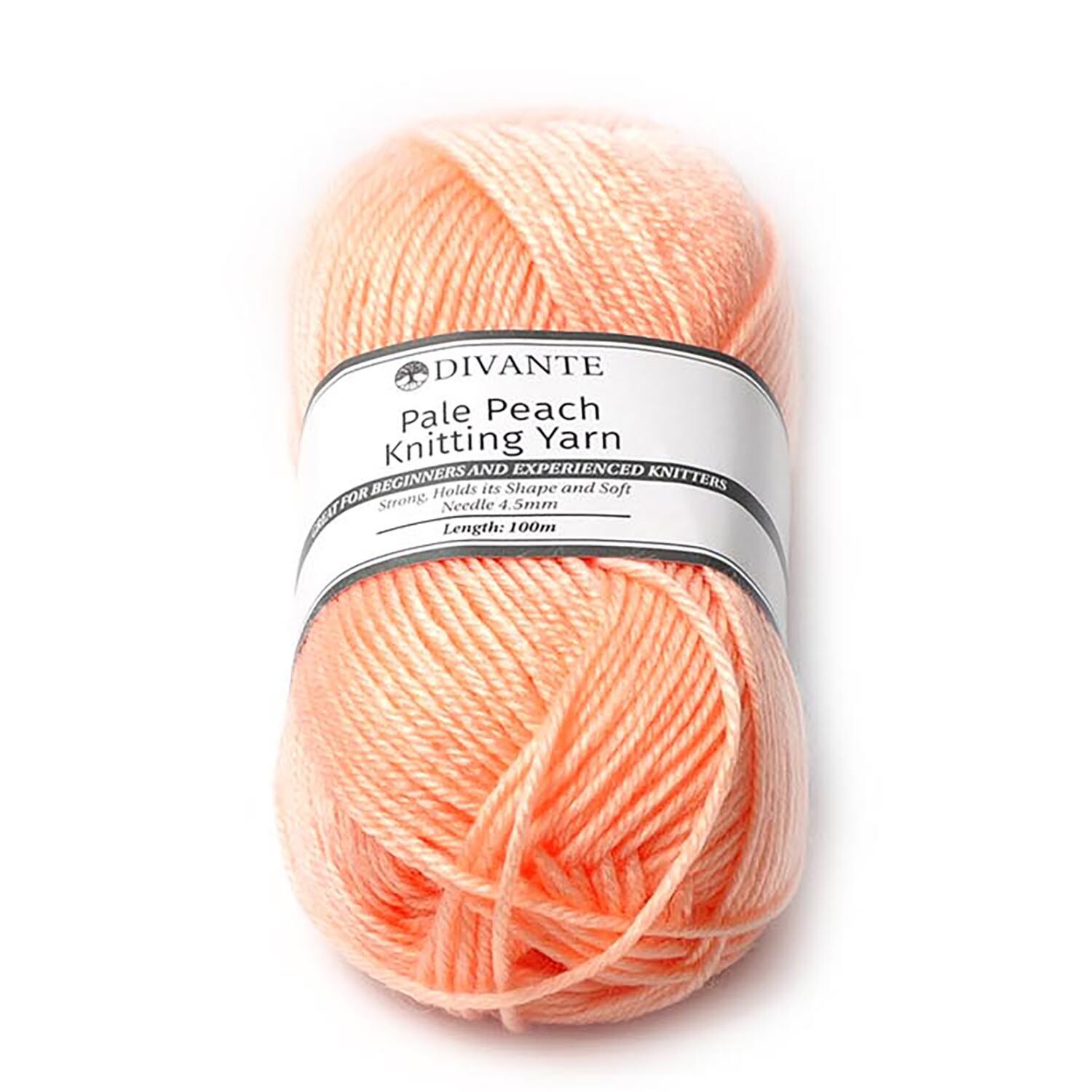 Divante Pale Peach Knitting Yarn 50g Image