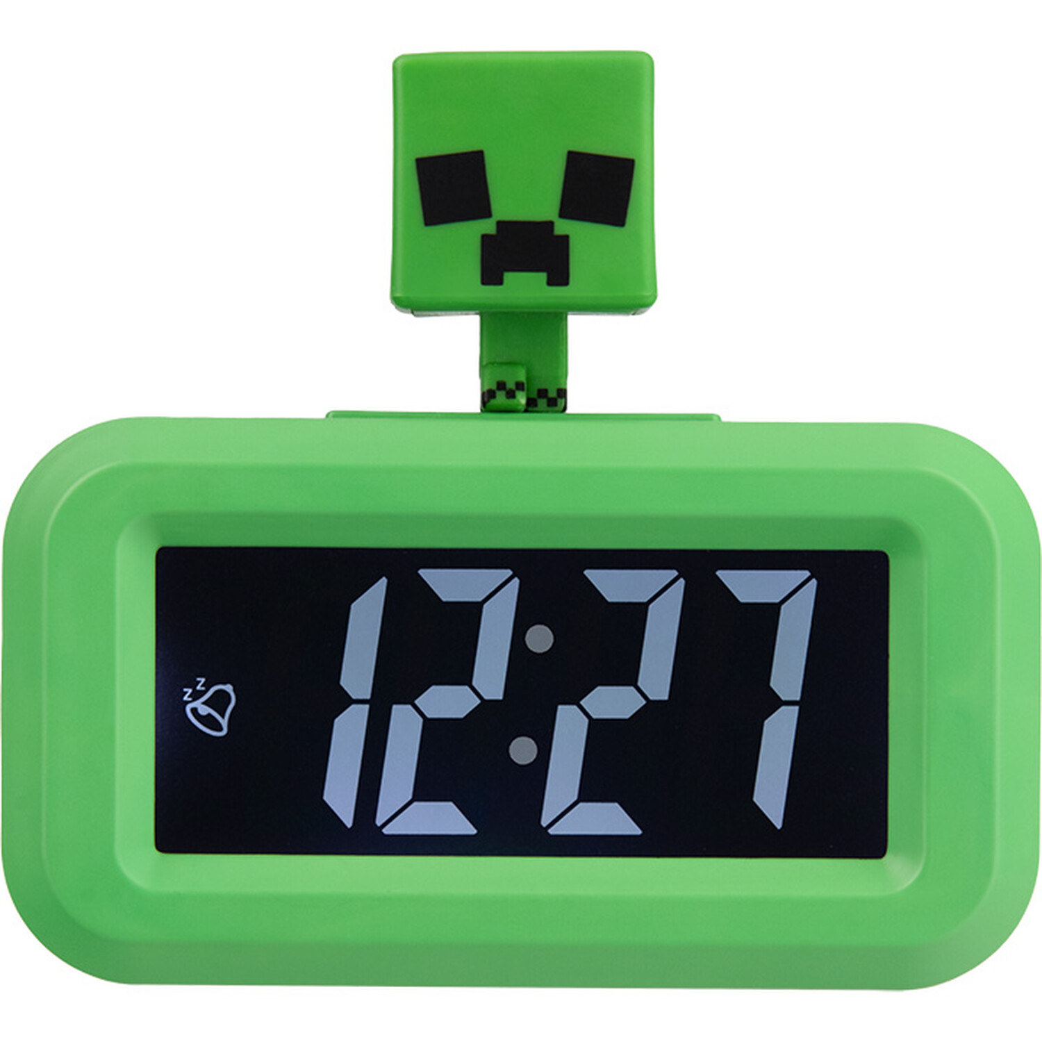Creeper Icon Alarm Clock Mini Green Image 1