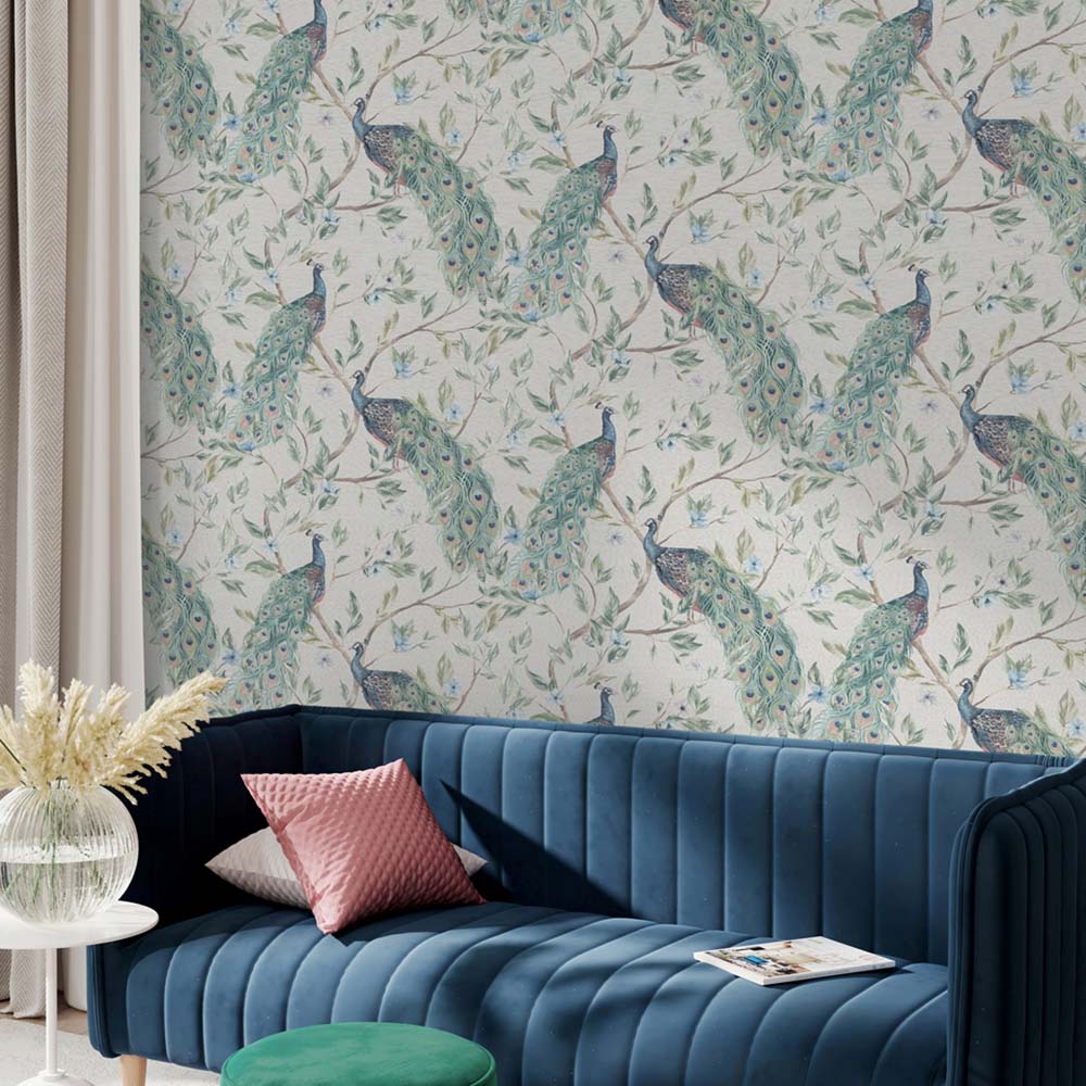 Arthouse Keeka Bird Blue Wallpaper Image 3