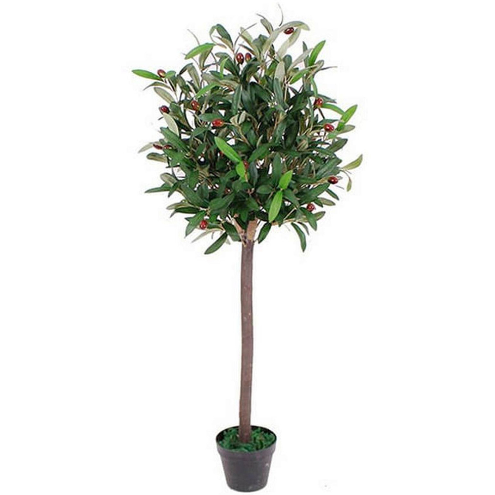 Leaf Olive Artificial Tree Pot 3ft Image