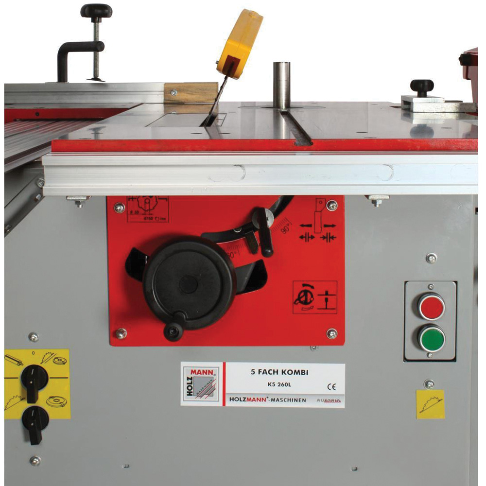 Holzmann K5260L 230V 5 Operation Universal Combination Woodworker Image 5