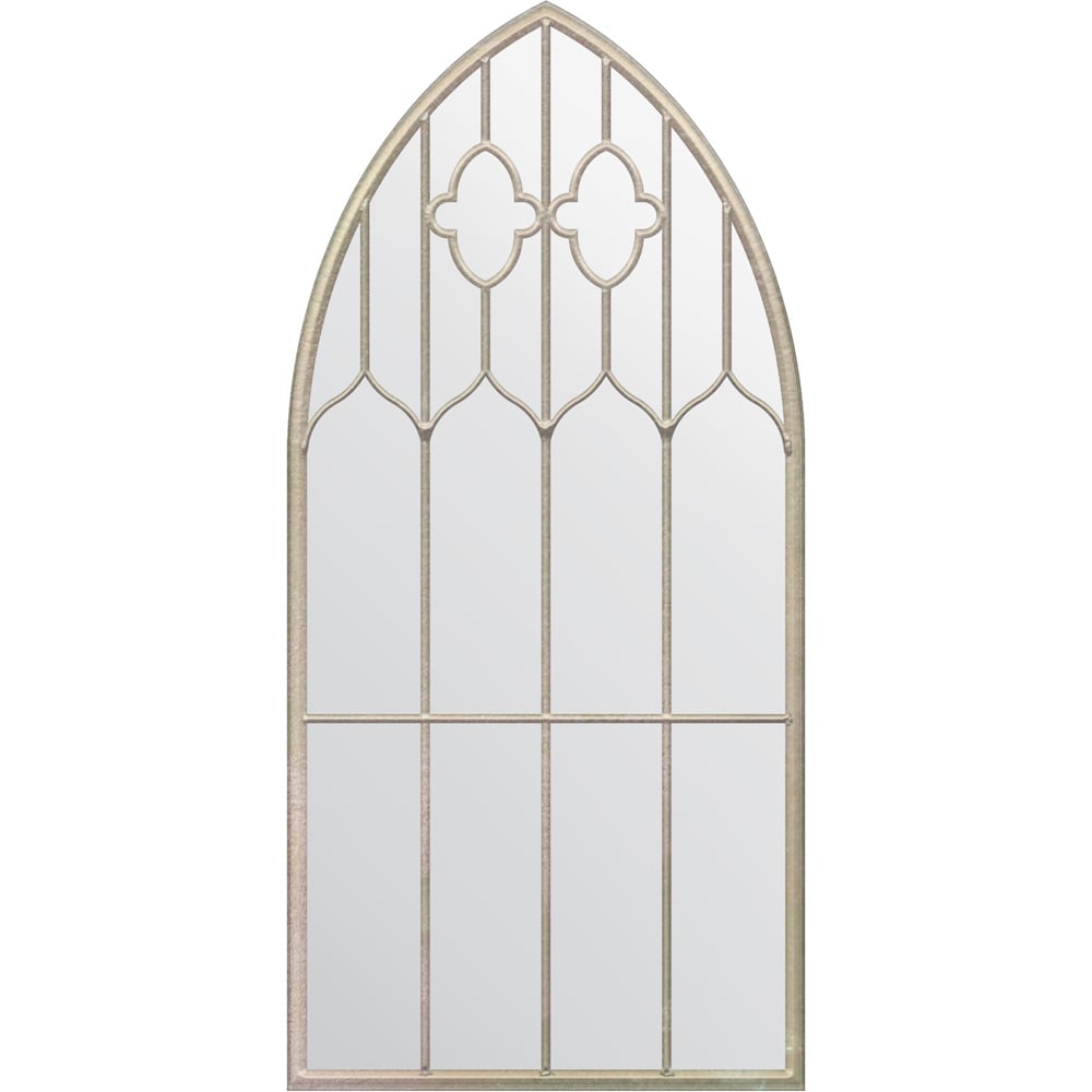 MirrorOutlet Buttercup Country Arch Garden Mirror 160 x 85cm Image 1