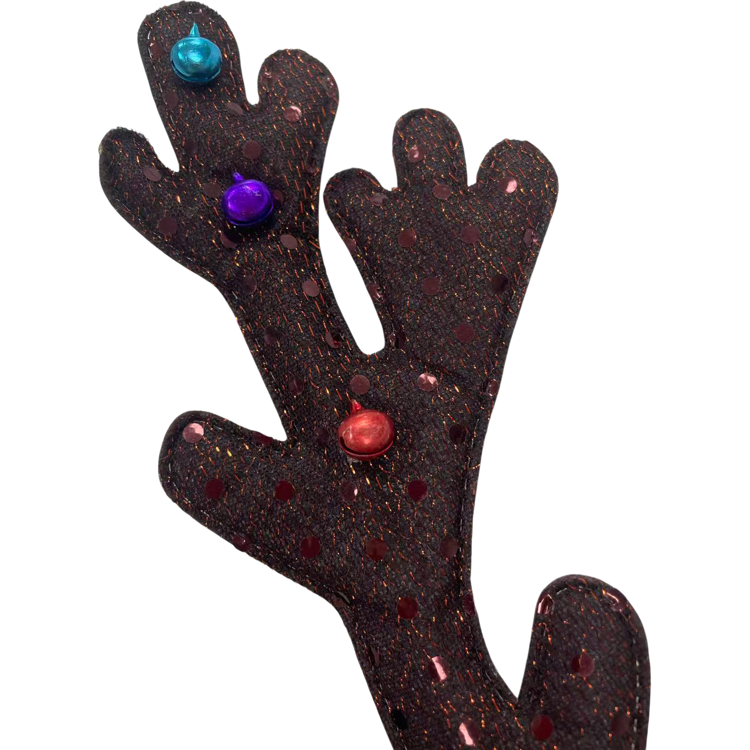 Festive Reindeer Headband Brown Image 3