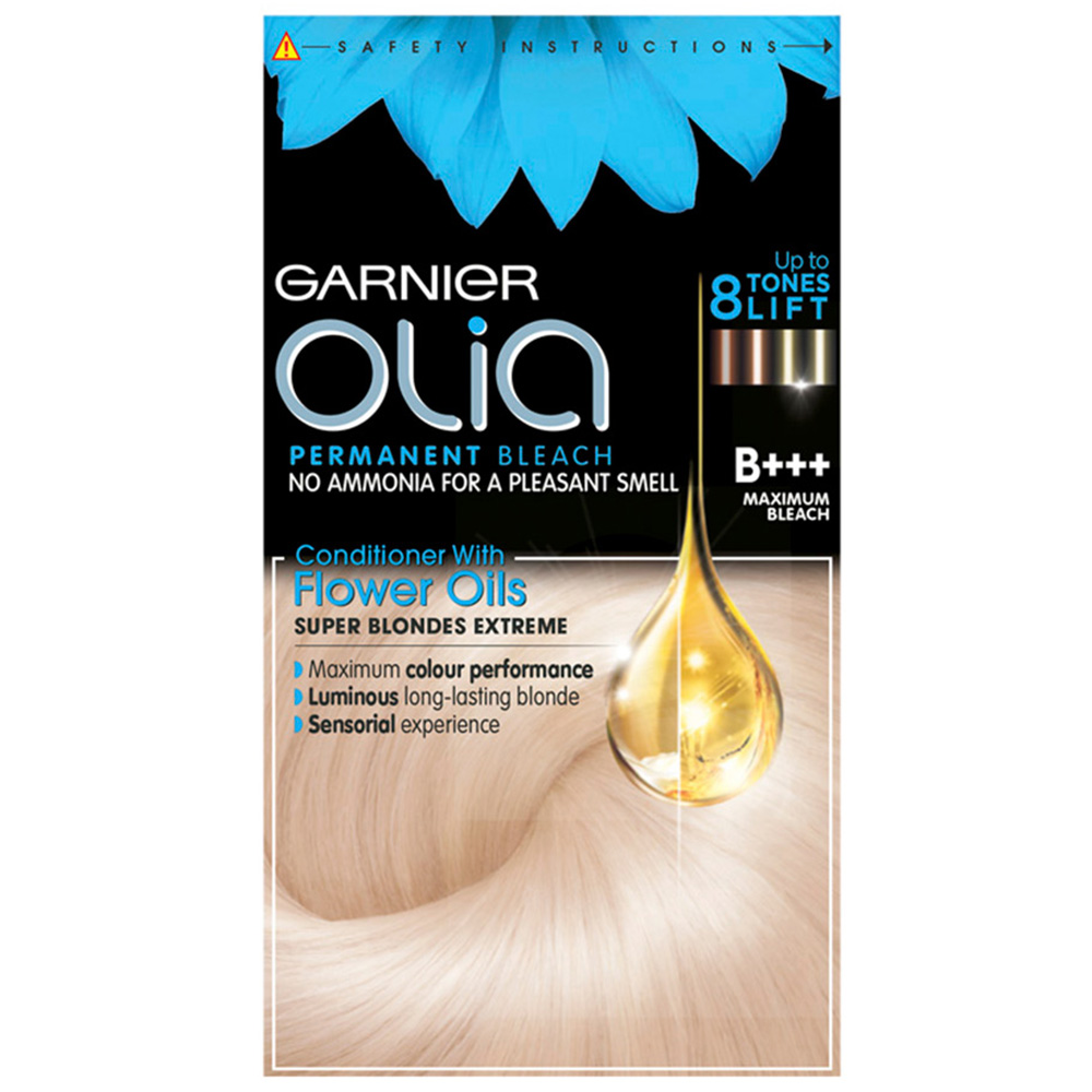 Garnier Olia B+++ Maximum Bleach Blonde No Ammonia Hair Dye Image 1