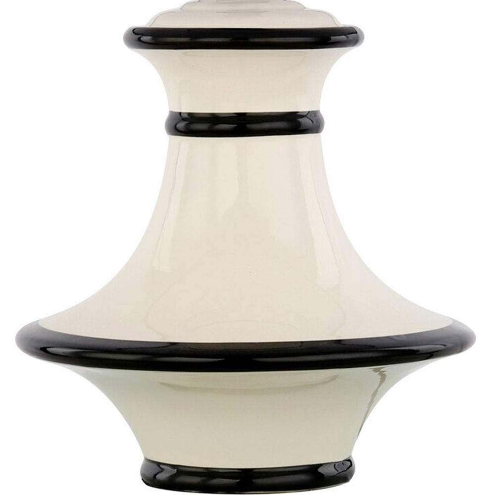 Jayden Ceramic Table Lamp White Image 6