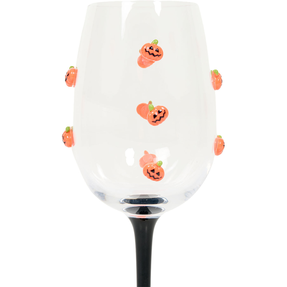 Halloween 3D Wine Glass Image 4