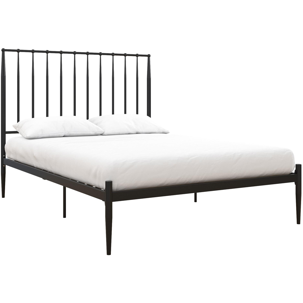 Dorel Giulia King Size Black Metal Bed Frame Image 3