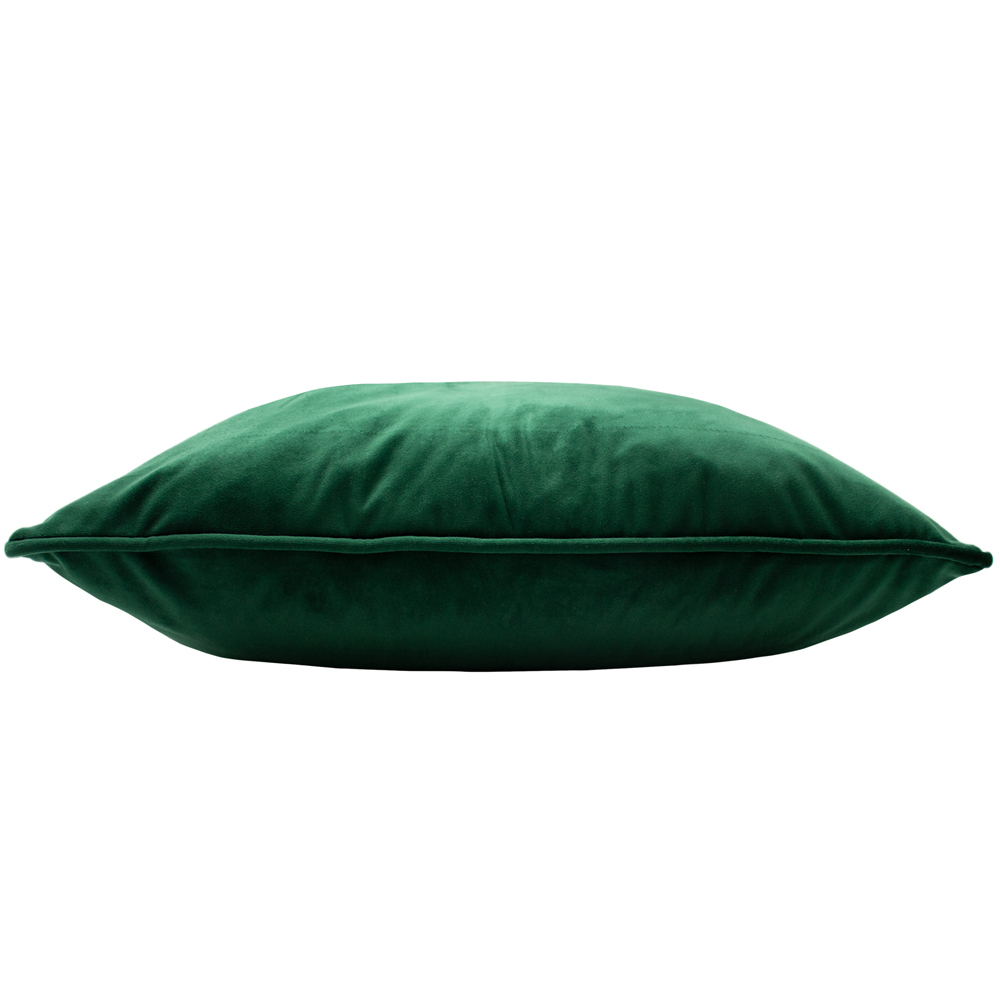 Paoletti Hortus Emerald Bee Embroidered Cushion Image 4